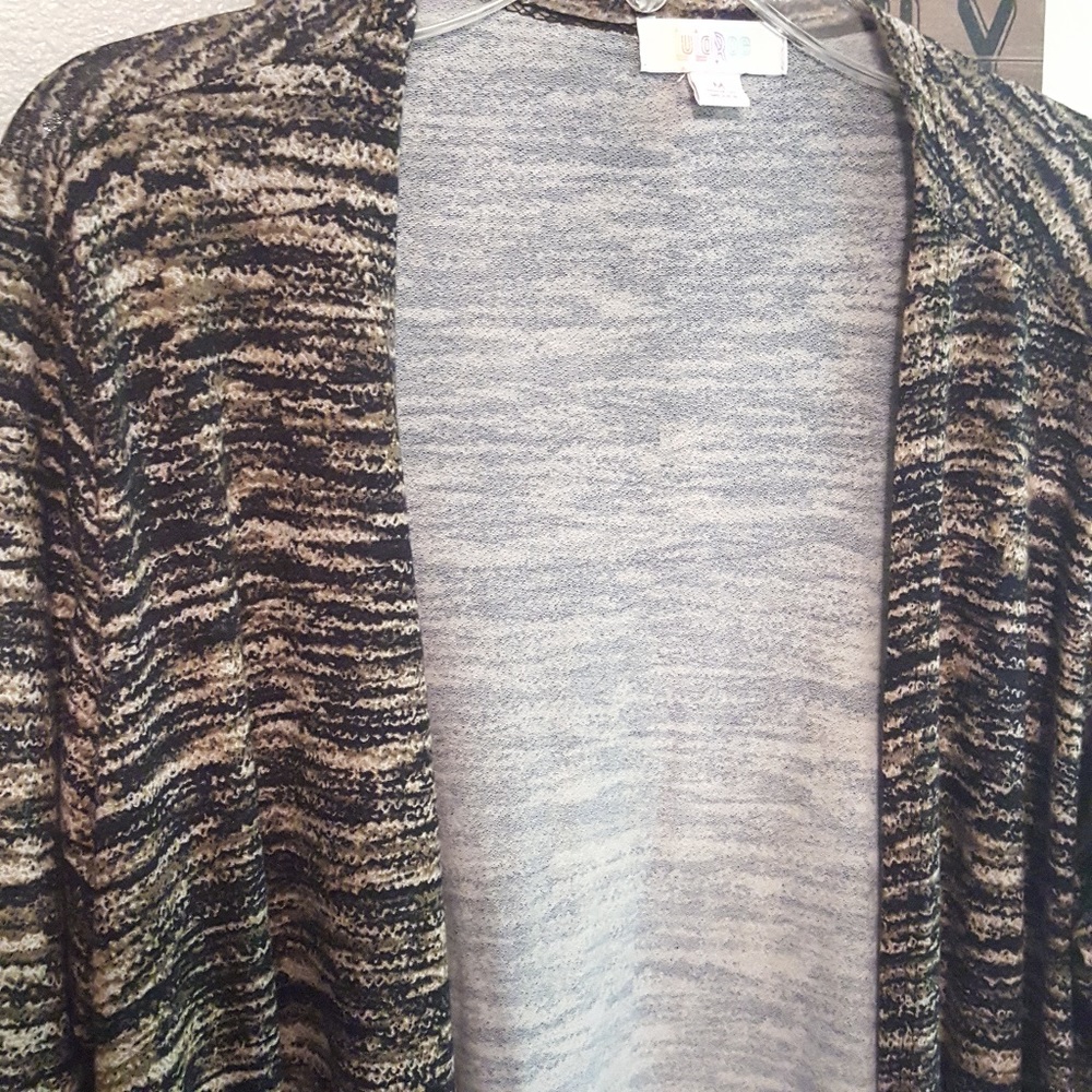 LULAROE | Sarah Brown Super Long Cardigan - NWOT